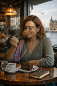 Kadıköy’de Çikolatalı Pastası Trans Hazer ile Tad & Doku